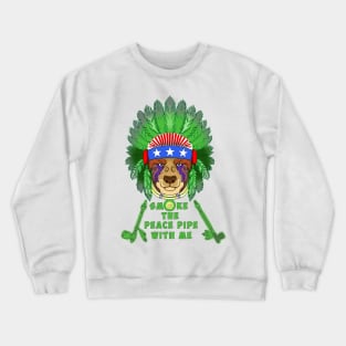 Ceremonial pipe Crewneck Sweatshirt